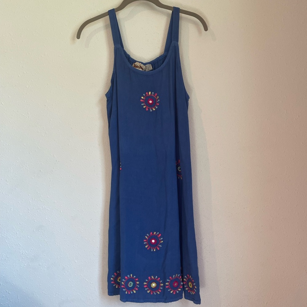 Casual Women’s Patterned Sundress Disney’s Animal Kingdom’s Yak & Yeti Size L